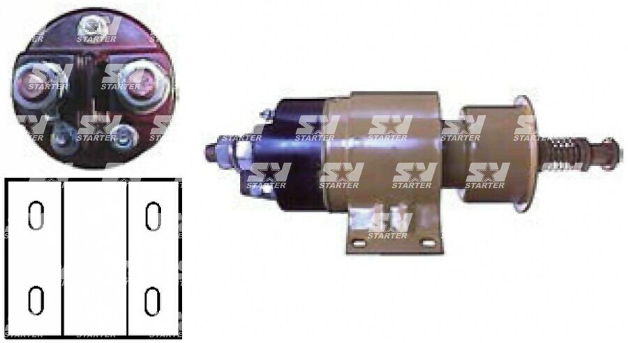 E7504 - 136692 - Втягивающее реле BOSCH